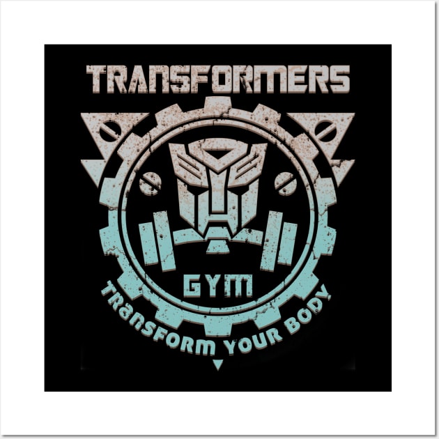 Transformers Gym Wall Art by akawork280